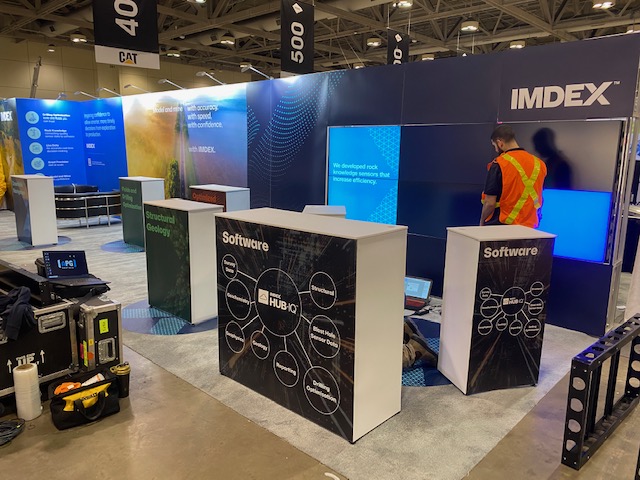 Reflex added a large LED screen and custom counters to educate trade show visitors on their service offerings.#tradeshowdisplay #tradeshowdesign 

#bestdisplay #tradeshowlife #tradeshowmarketing #eventmarketing