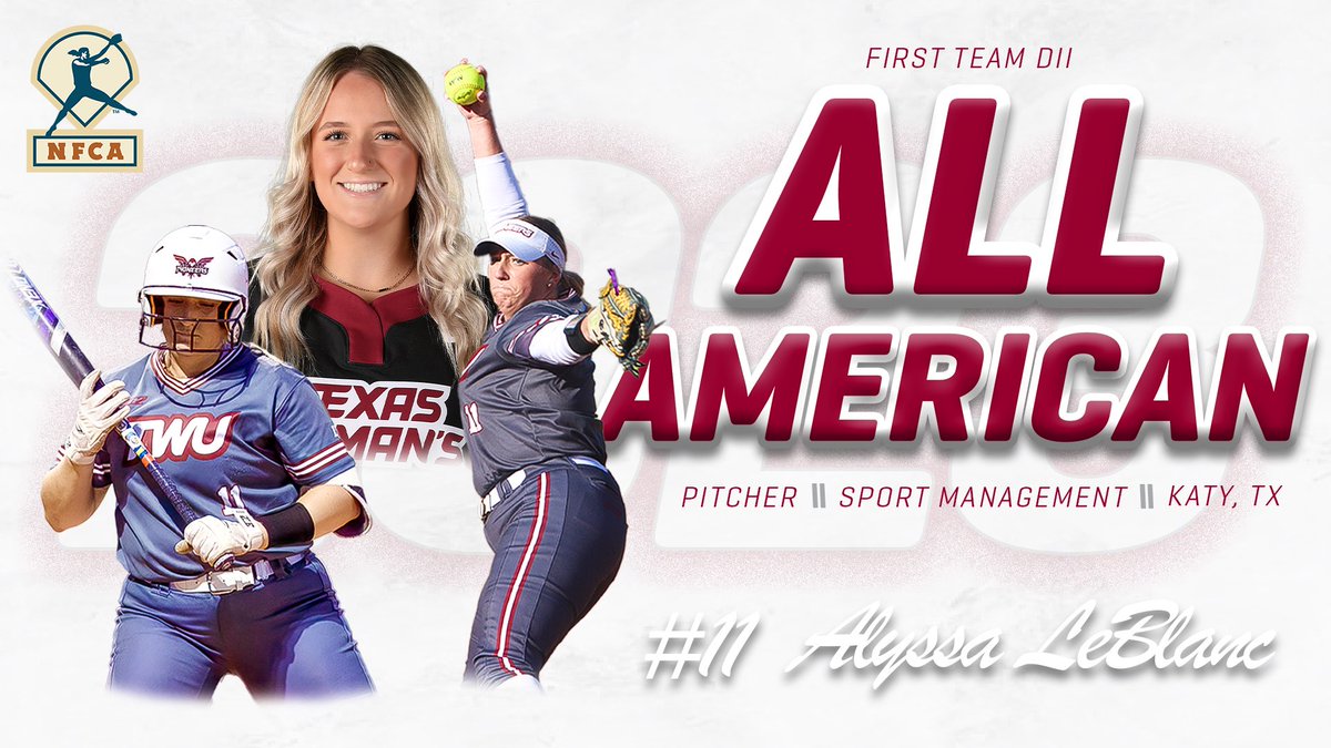 𝘼𝙇𝙇-𝘼𝙈𝙀𝙍𝙄𝘾𝘼𝙉 𝘼𝙇𝙔𝙎𝙎𝘼 𝙇𝙀𝘽𝙇𝘼𝙉𝘾 🏆

A record breaker and a history maker now adds <a href="/NFCAorg/">National Fastpitch Coaches Association</a> First Team All-American to her list of accolades! 

🗞️: twuathletics.com/news/2023/5/24…

#PioneerProud