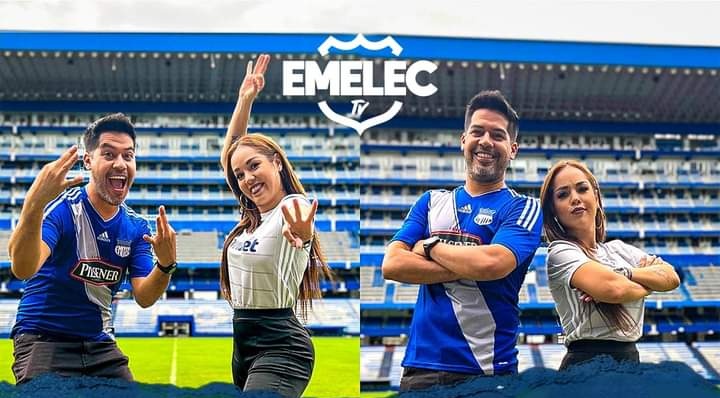 StanCevallos86's tweet photo. Mañana nos vemos!!!! #EmelecTv con @majogavilanesa a las 18:00 por @ElCanalDFutbol el programa oficial de @CSEmelec
#AzulEsMiBandera https://t.co/wbOBE0RrU0