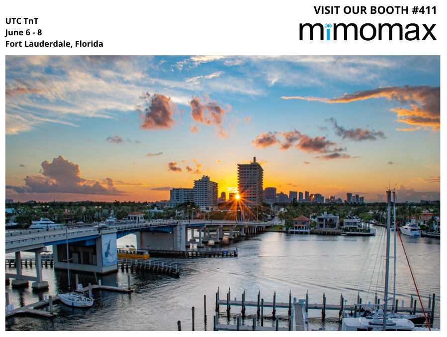 MimomaxWireless's tweet photo. The Mimomax team is getting ready to wing our way to Fort Lauderdale for @UTCNow!  Stop by booth #411 for a chat if you’re heading to the show too.  Our CEO will be presenting during two sessions with two of our customers on Thursday 8 June. https://t.co/KUXUT2fL2f
