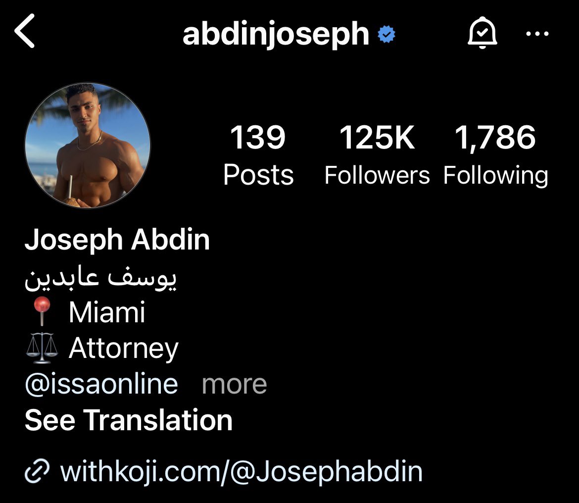 Love the new IG look 👍🏻✨ <a href="/JosephAbdin/">Joseph Abdin</a> #bb24