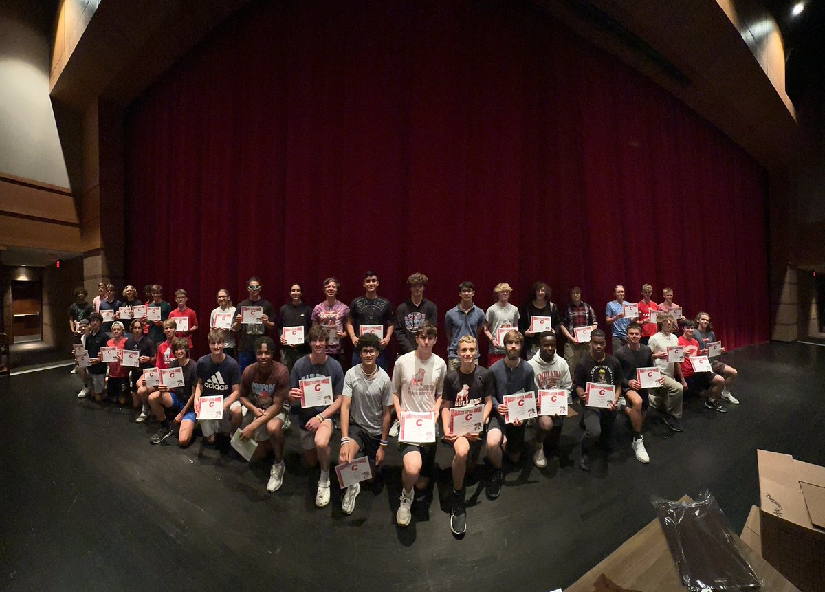 Great Night for track season awards! 
JV and Varsity Award winners
#GoDogs