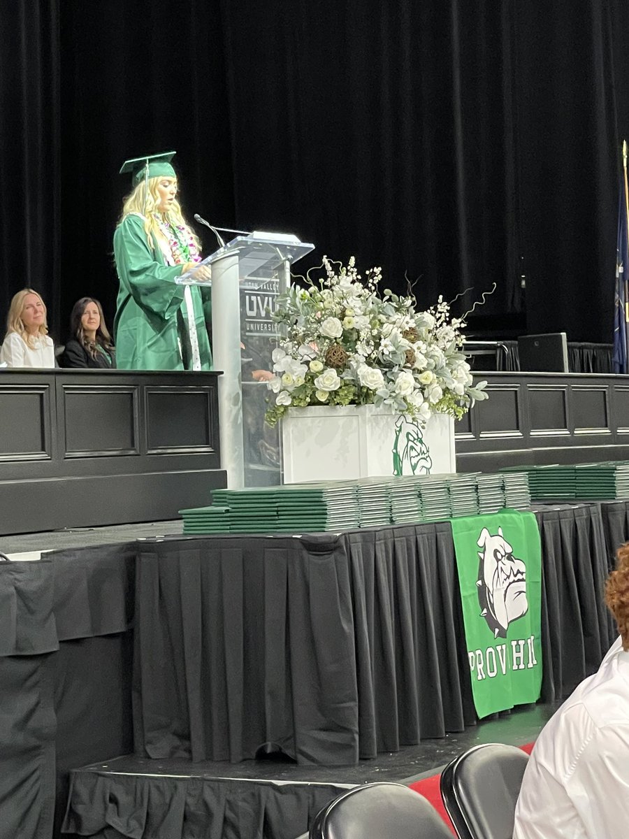 Graduation has begun for <a href="/ProvoHighSchool/">Provo High School</a> ! Congratulations graduates ‘23!