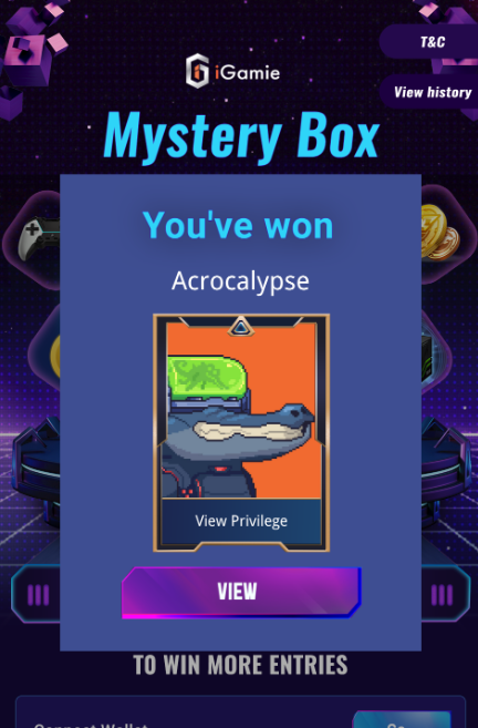 lyncdin's tweet image. I couldn&apos;t be happier right now! I won the #CryptoCrocs blind box on Twitter, and it&apos;s pure gold!

Feeling Lucky? Try here: url.igamie.com/vPCSXFC9i?type…  #CryptoCrocs #Chomp #NFT #lottery #LuckyDraw #web3