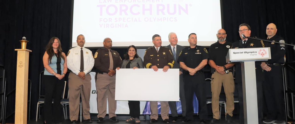 Special Olympics Virginia hosted its annual Law Enforcement Torch Run Kickoff today at ODU. The group raised $1,516,485 last year alone! We are proud to be a part of this vital community outreach.