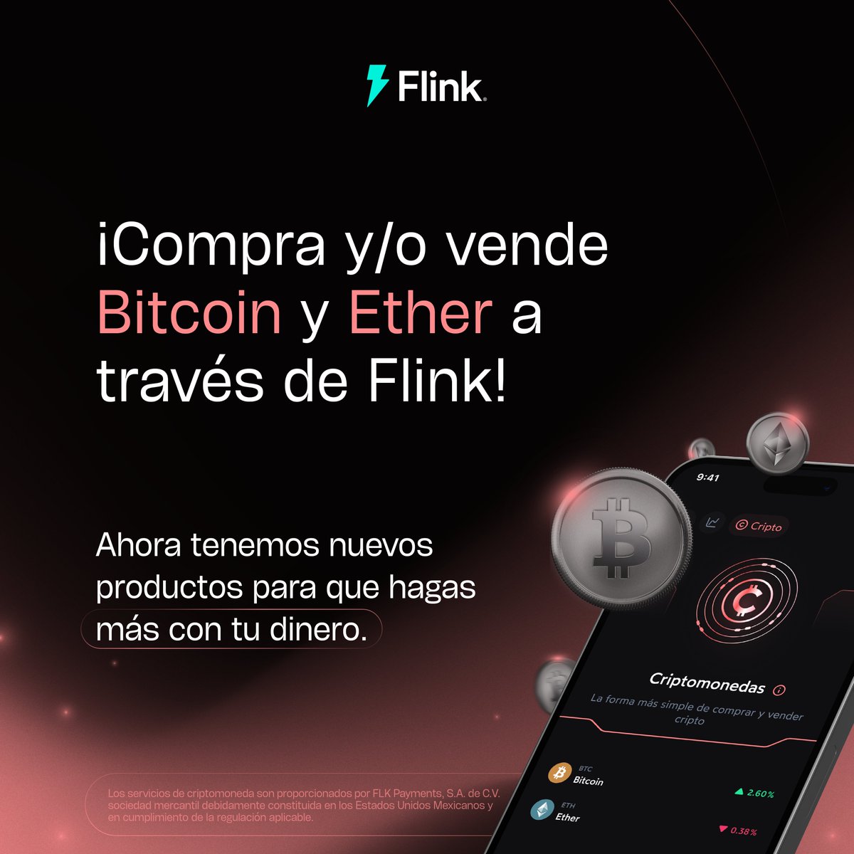 📱 La manera más sencilla de comprar y/o vender #cripto. Todas tus inversiones en un mismo lugar, diversifica tu portafolio.

#criptomonedas #cripto #bitcoin #ether #BTC #ETH