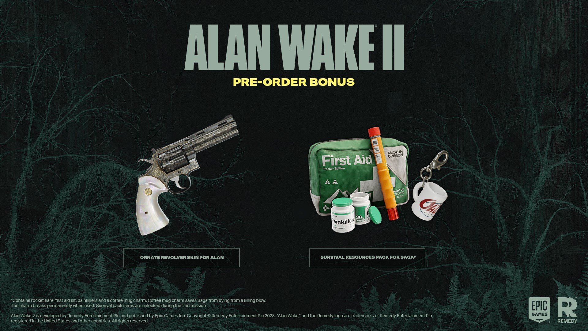 Alan Wake 2' Release Date, Time, File Size, and Pre-Order Bonuses