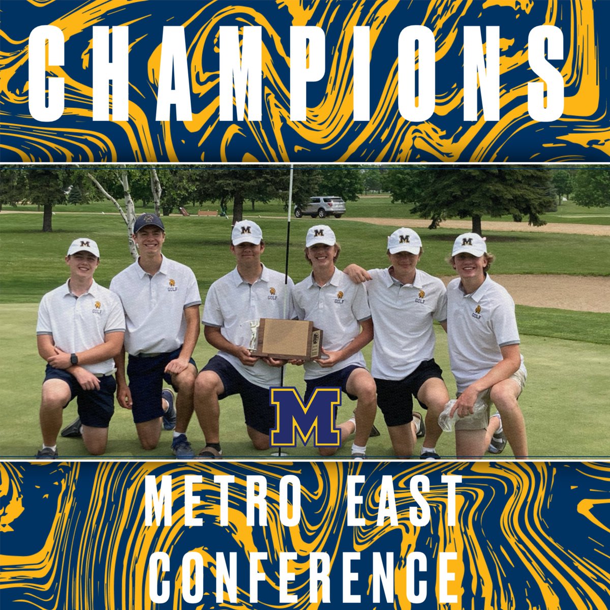 Congratulations to the boys golf team, Metro East Conference CHAMPIONS! #GoZephs