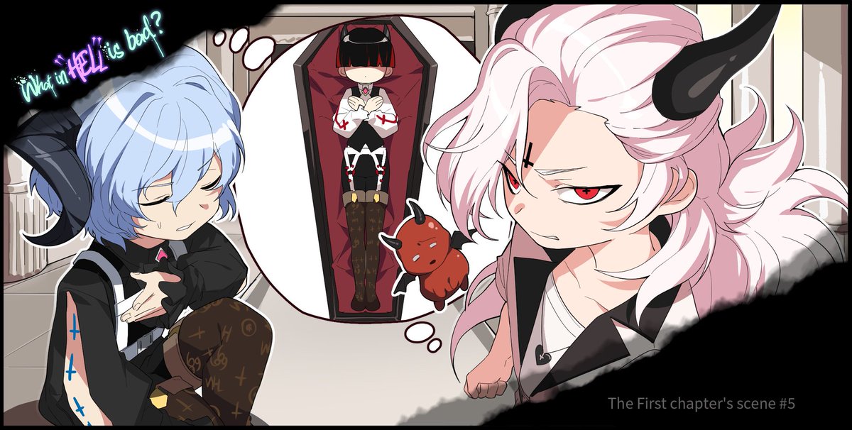 😈The First chapter's scene#5✡️ -We have lots of adventures