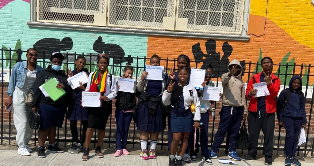 D23Rising's tweet photo. PS/IS 184 7th grade ELA Project Based Learning Unit entitled: “Gentrification hits home: Analysis and Preservation of Brownsville culture.” #MsBurke #MsLawrence #d23rising @KirklandKhalek @MickishaM https://t.co/CY80itqORh