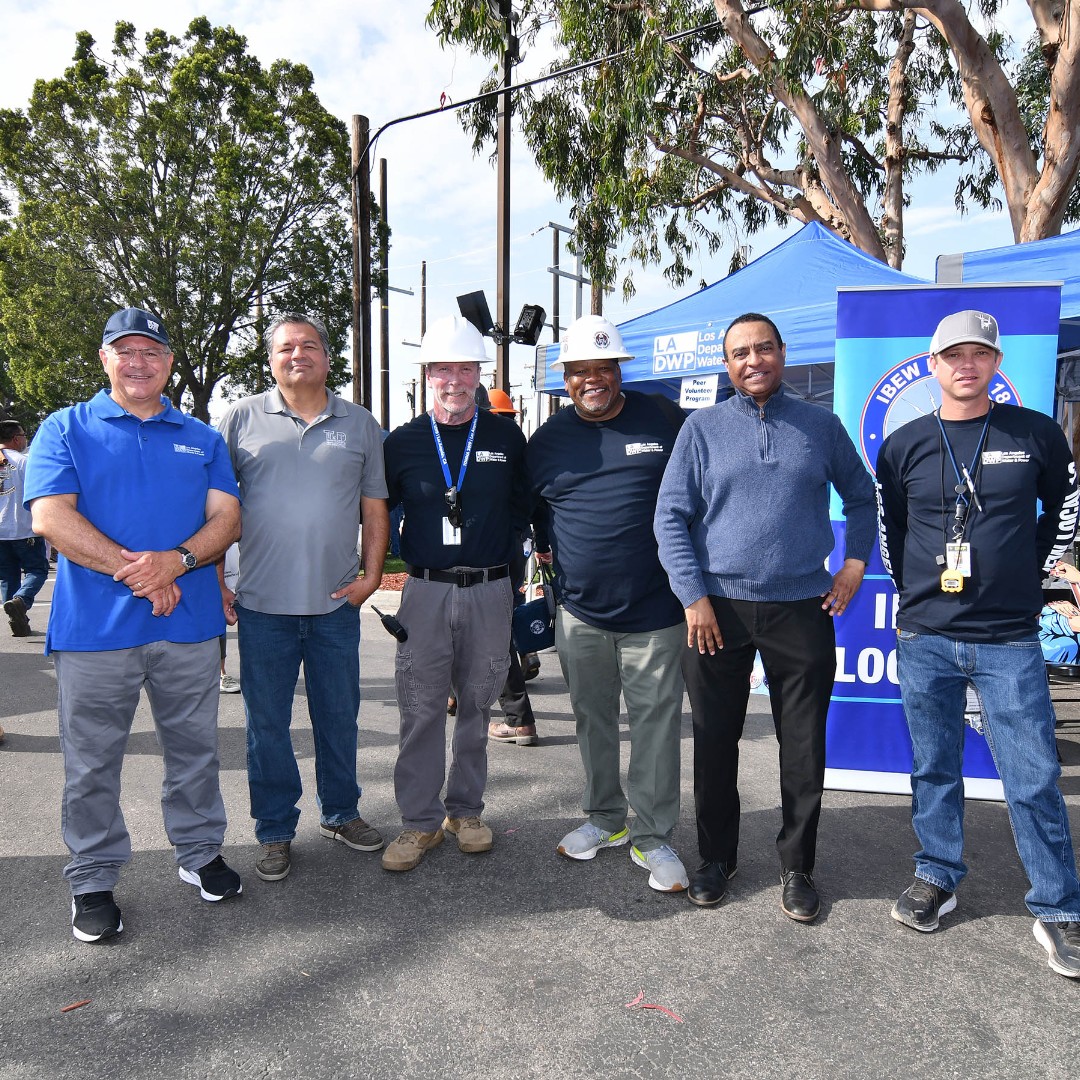 LADWP on Twitter: "LADWP and @IBEWLocal18 hosted the annual Lineman’s
