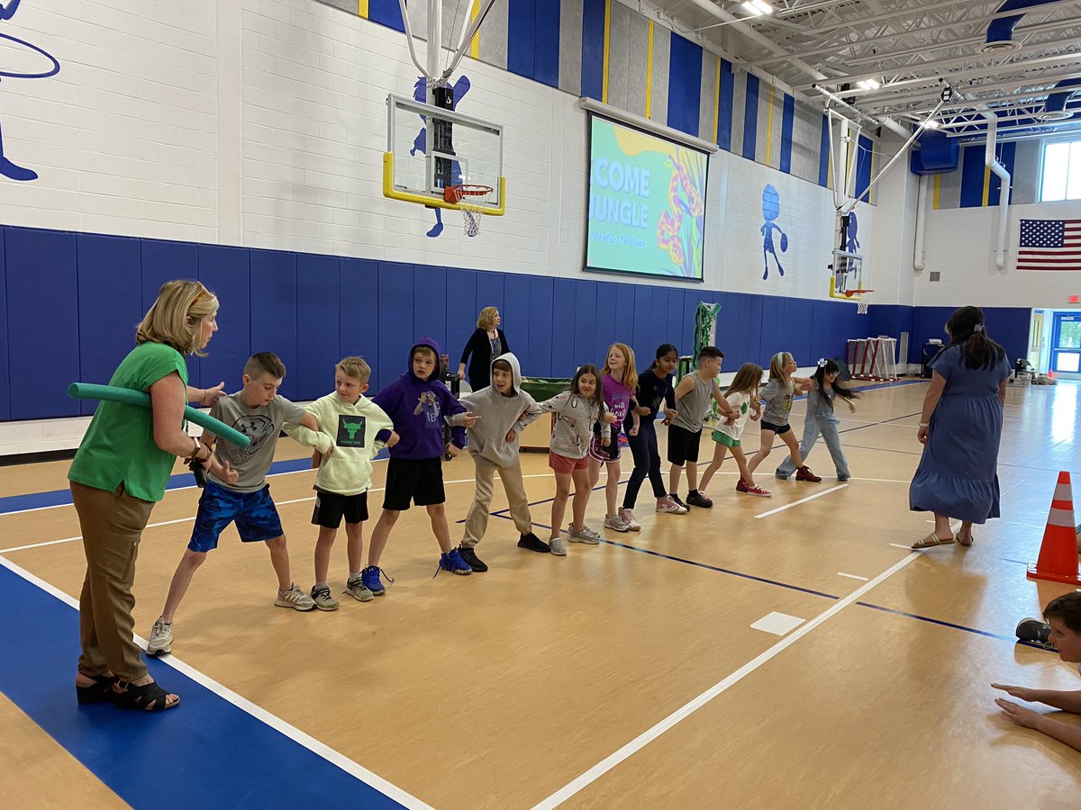 KBESReading's tweet photo. Now this is something to celebrate! 🎉Over 300 Butz students completed part 2 of Mrs. Rizzolino’s reading challenge. They were recognized during an assembly today with certificates and prizes. They also competed in a fun jungle-themed physical challenge. Keep reading, KBES! https://t.co/SX6bFveGs2