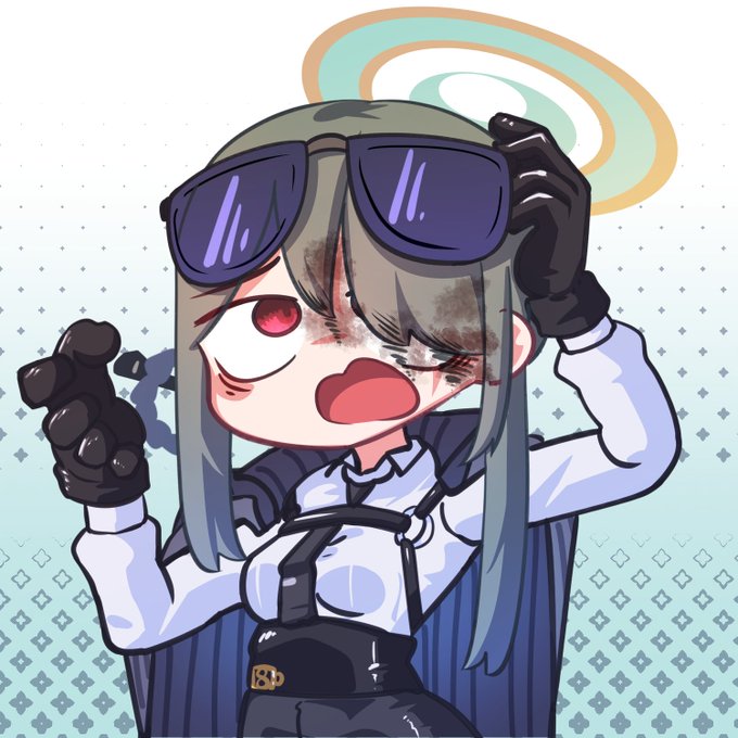 焦げてしまったミナ
그슬린 미나

불장난의 최후

#ブルアカ 
#BlueArchive 