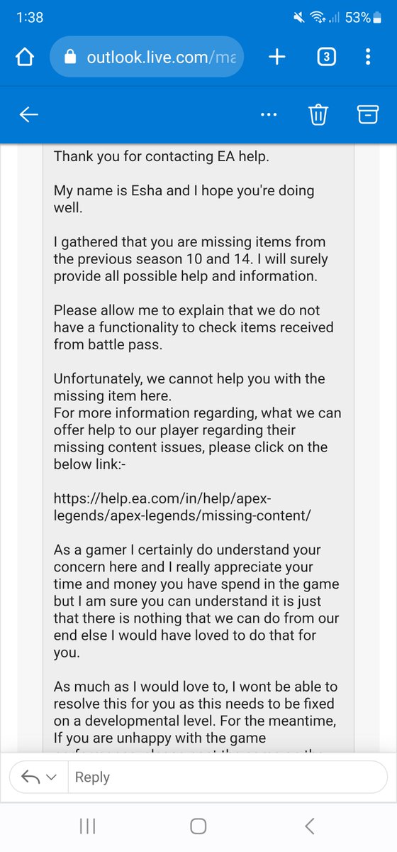 iiTzHaroon's tweet photo. @EAHelp what kind of nonsense is this??? It's been years and you still havnt sorted it out https://t.co/Ce7Y97EZJr