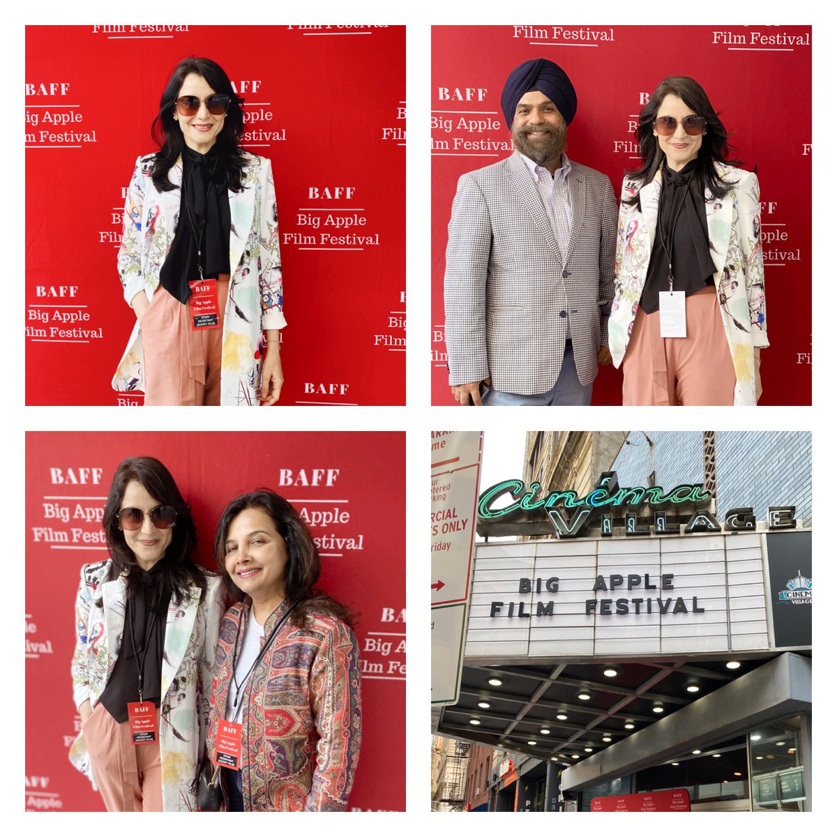 At the screening of “Stain Resistant” <a href="/BigAppleFilm/">BigAppleFilmFestival</a> 
#femalefilmmaker #SouthAsian #writerscommunity #DirectorsCommunity #shortfilm #NewYork #AsianHeritageMonth #MentalHealthAwarenessMonth