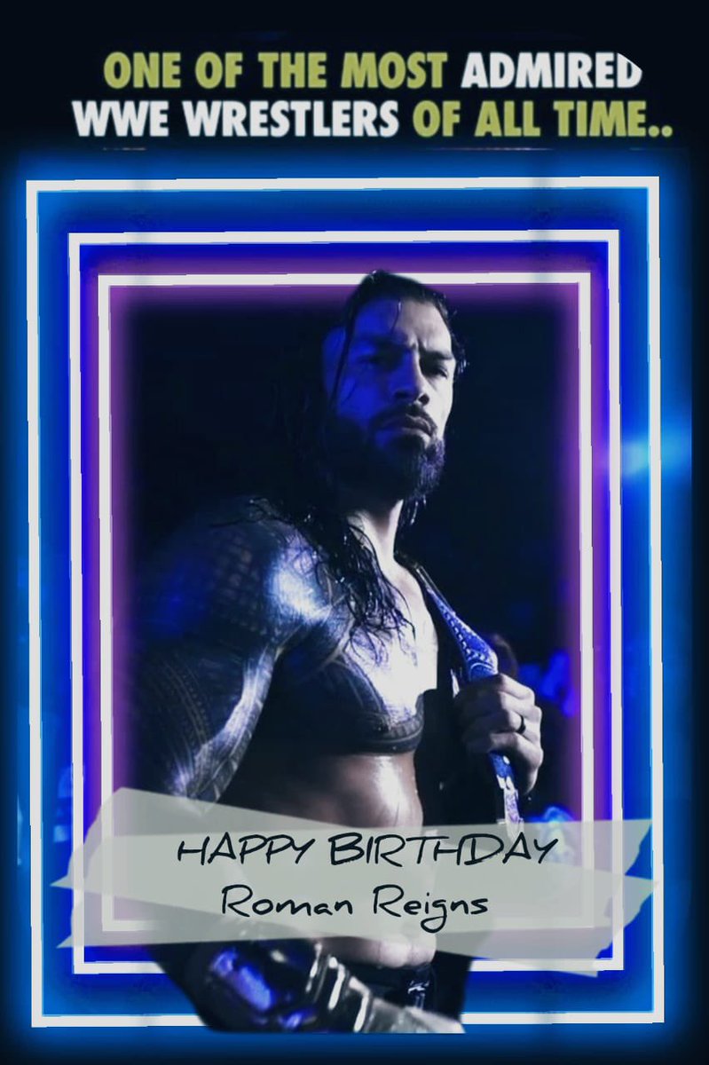 #RomanDay
#HappyBirthdayRoman
#HBdRoman
#RomanReigns 
@WWERomanReigns 100
This is the thread of my 101 wishes for my idol i know it’s nothing but this is all i can do I #acknowledgehim as my #TribalChief 
The GOAT of all time The Modern Era 👑 The Greatest Champ WWE has ever has