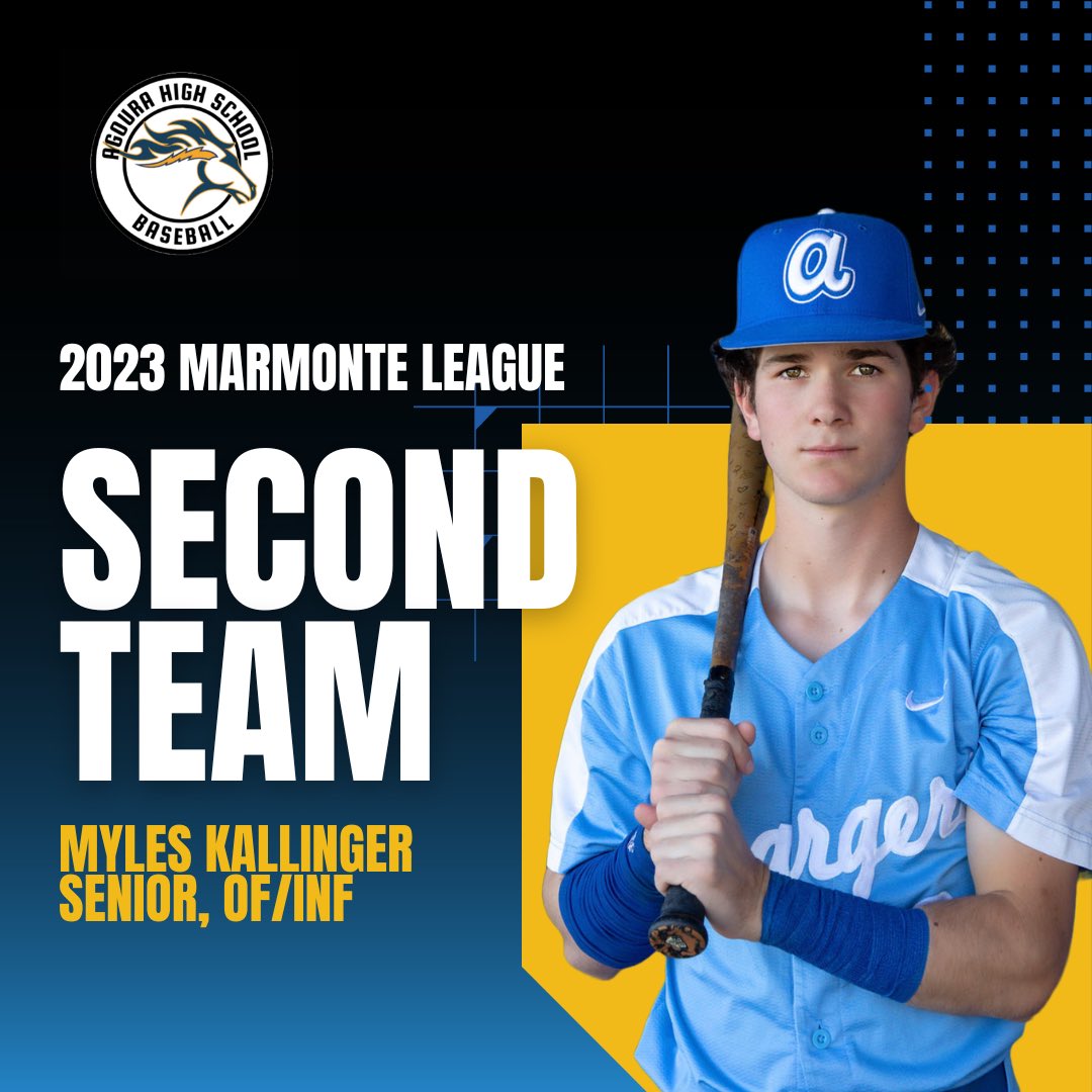 Congratulations to <a href="/myleskallinger/">Myles K</a> on being named Second Team All Marmonte League ⚡️