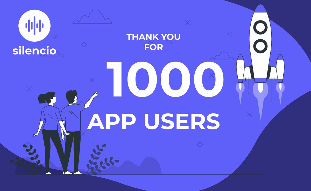 silencioNetwork's tweet photo. We did it! 😱🚀
1000 App users. ❤️
Thank you so much. This is a huge milestone for us and we want to thank each and every one of our amazing community members. This is our all success. We wouldn't have made it without you! 🙏❤️
Next stop: 10.000?
#EdgeFi #Silenco #milestone https://t.co/0Ug9TzcqmC