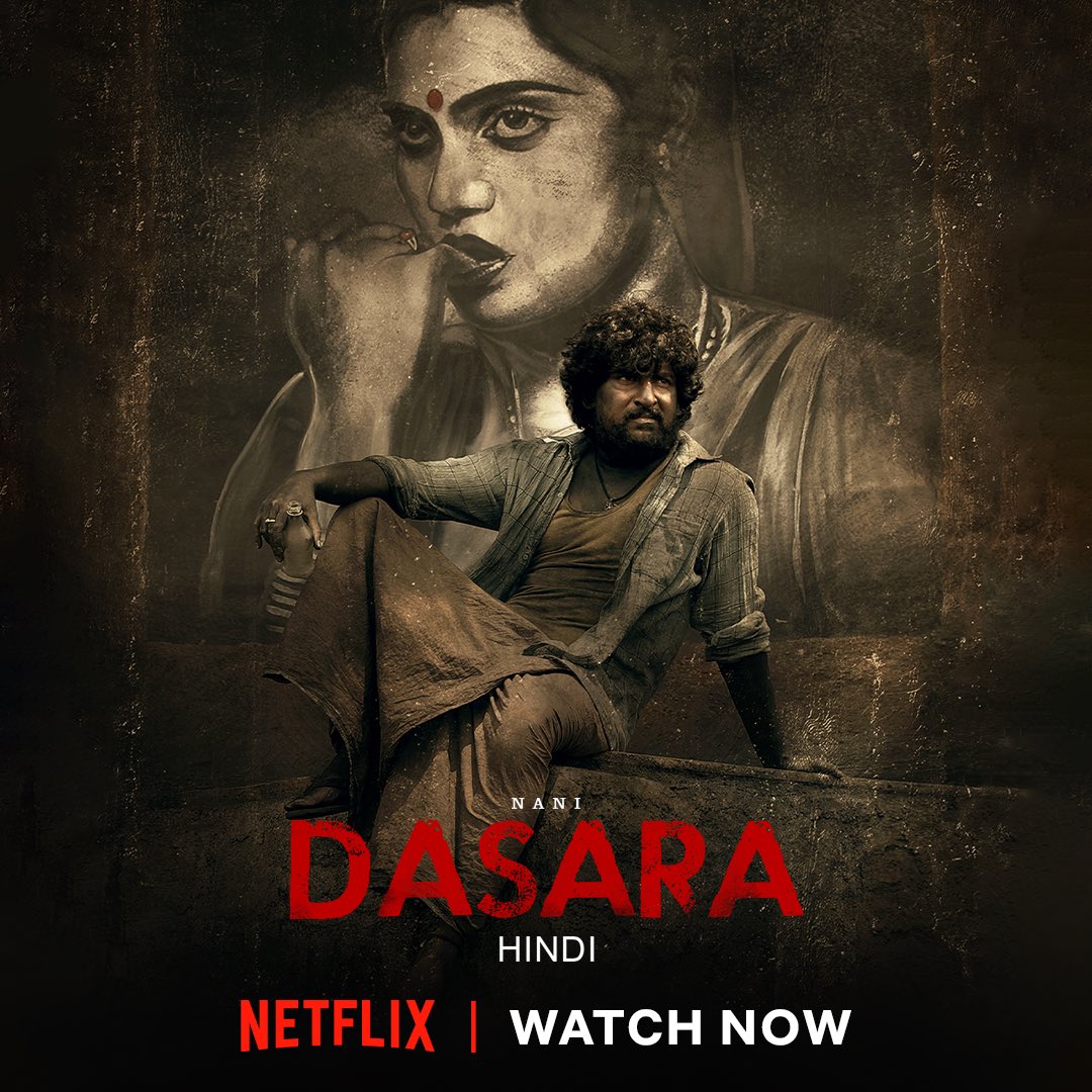 #Dasara is Now Streaming in Hindi! 

#DasaraOnNetflix #Nani #KeerthySuresh