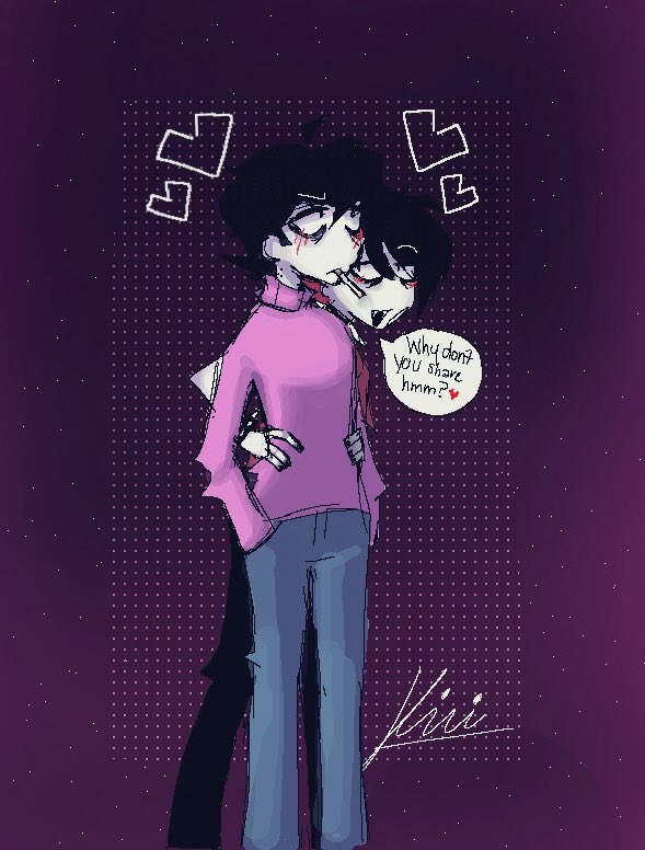 I know what they are

#spookymonthkevin
#spookymonthethan 
#spookymonthfanart 
#gothicandy #spookymonth