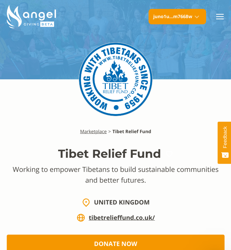 TibetReliefFund's tweet photo. Exciting news! We've partnered with @AngelGiving_ to establish a crypto endowment, future-proofing our charity and enabling donors to support our vital work in an innovative and secure way. Join us in making a difference for https://t.co/3yWja3yB5W https://t.co/9XikcfAdcK
