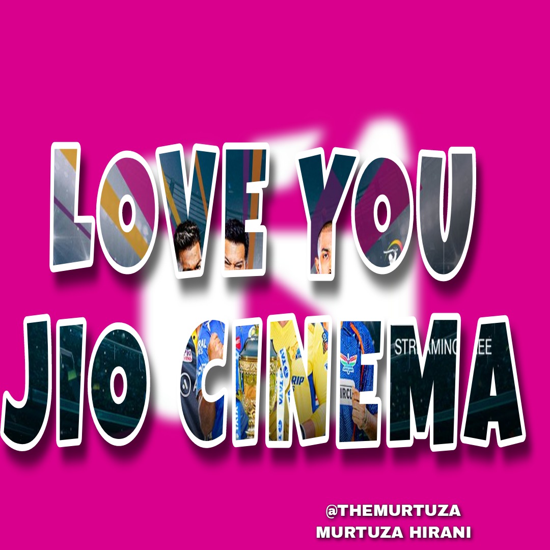 @JioCinema Thanks a lot #JioCinema  for providing we Indians with IPL Live streaming.

INDIA 🇮🇳 loves you, We love you ❤️❤️.

Watched all IPL match on @JioCinema

 #IPLonJioCinema 🏏🏏

Hey Friends don't miss this awesome #Giveaway 🤩

@VHetal
@ankit_munjaal
@blessedkamal
@NishantJain_88