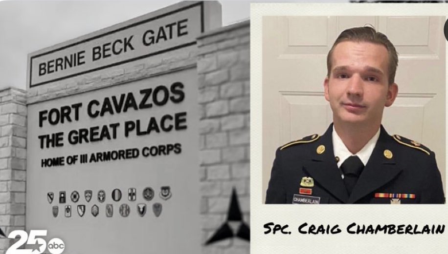 🇺🇸 Update (see thread) : ‘Fort Cavazos’ formally know as ‘Fort Hood’ - soldier Spc. Craig Chamberlain is still #Missing - His family is pleading for his safe return. More info. below  ⬇️ Please contact LE if you have any information or if you happen to see him. 🤍 #MissingSoldier