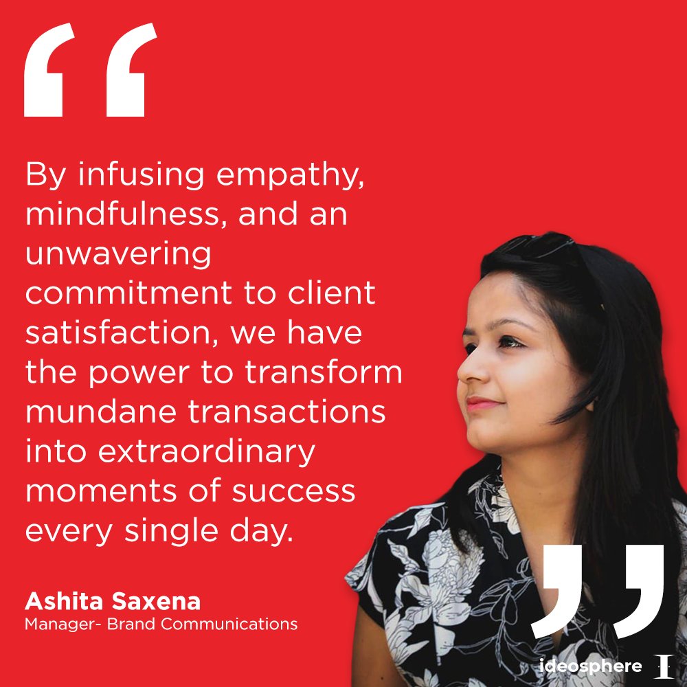 IdeoInsider's tweet photo. Meet Ashita, an adventurer at heart and a problem solver in mind. An integral part of our Brand Communications team - she is always striving to make a positive impact - on her work and the people around her.
#Ideotes
#brand #communications #positiveimpact https://t.co/uNvpIaVLdo