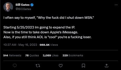 MSN_coin's tweet photo. Airdrop with new contract completed✅ 

Check your wallets!

We blacklisted the jeet cuck and the lucky trader who milked the fake LP for 6.5E. 

Apologies for the delay. 

@BillGates has a message for you 📧 https://t.co/99sfqLpIir