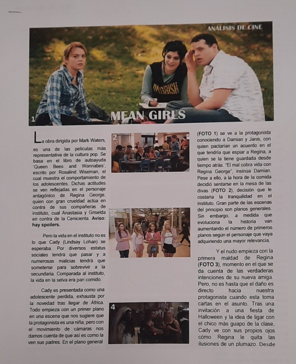 Sintayu06's tweet photo. @Bachivisuales Artículo de la película "Mean Girls" o "Chicas malas." https://t.co/iCjOm9Ix1T