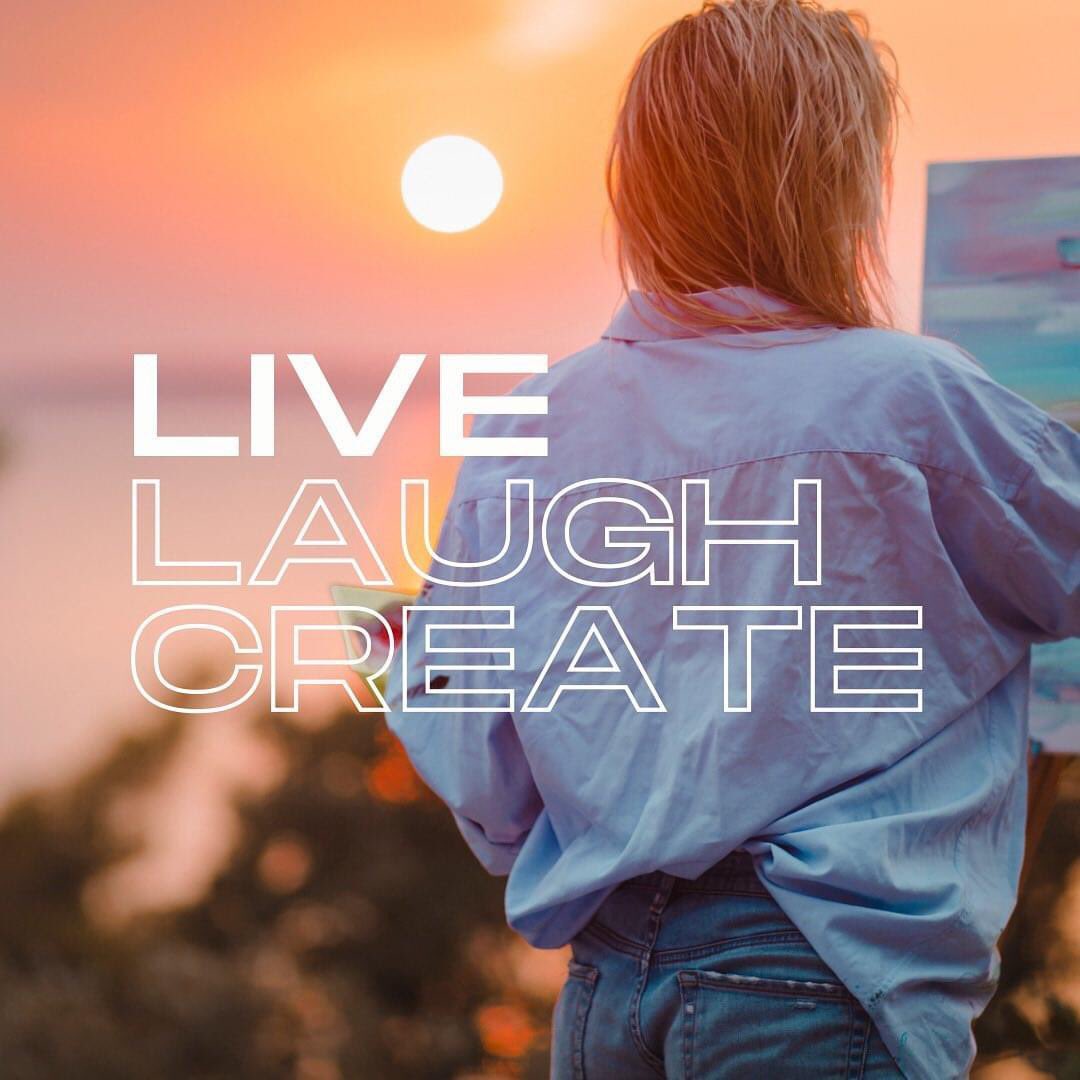 Live Laugh Create - mindful meditative art is a creative form of meditation 
#artworx #artworxartsupplies #artsuppliesaddict #artsupplieshaul #artsuppliesmakemehappy #artsuppliesstore #artsuppliesforsale #livelaughcreate #acrylicpaint #artists #artforthehome #artforthesoul