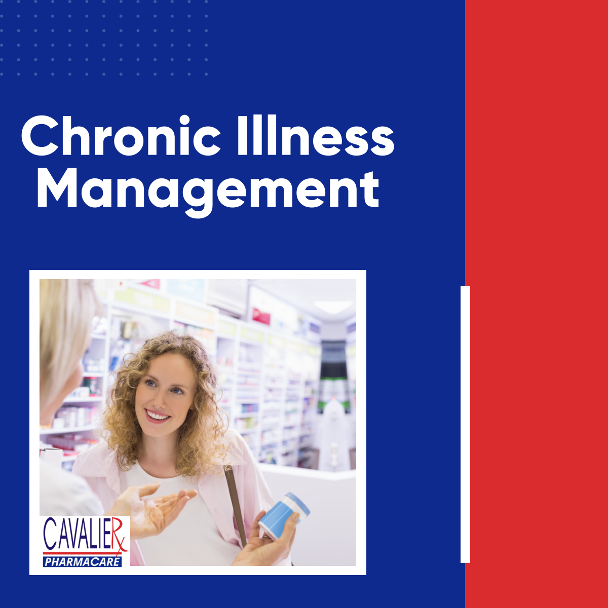 Pharmacies also play an important role in chronic illness management. Aside from being your trusted go-to place for your medications, pharmacies can also be a place where you can get medication education. 

Read more:
facebook.com/CavalierPharma…

#ChronicIllnessManagement
