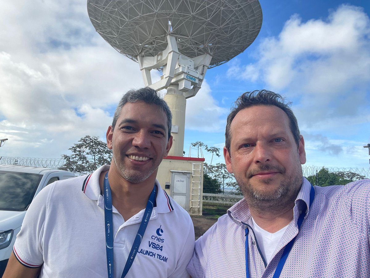 Our CTO, Achim Schwarzwälder is in Kourou at the Guïana Space Center to assess logistics and special needs for our future REV1 operations. Working with the great team at @CNES to offer our in-space manufacturing clients the best services, at the most compelling cost.