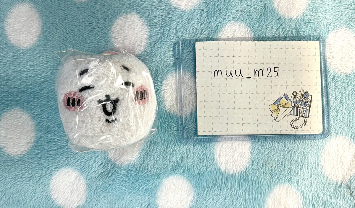muu_m25's tweet photo. ちいかわ もこもこポーチ ガチャ 交換

【譲】 
ちいかわ

【求】 
うさぎ

郵送のみ。
検索からお気軽にお声掛けください https://t.co/0fAVuJdteV