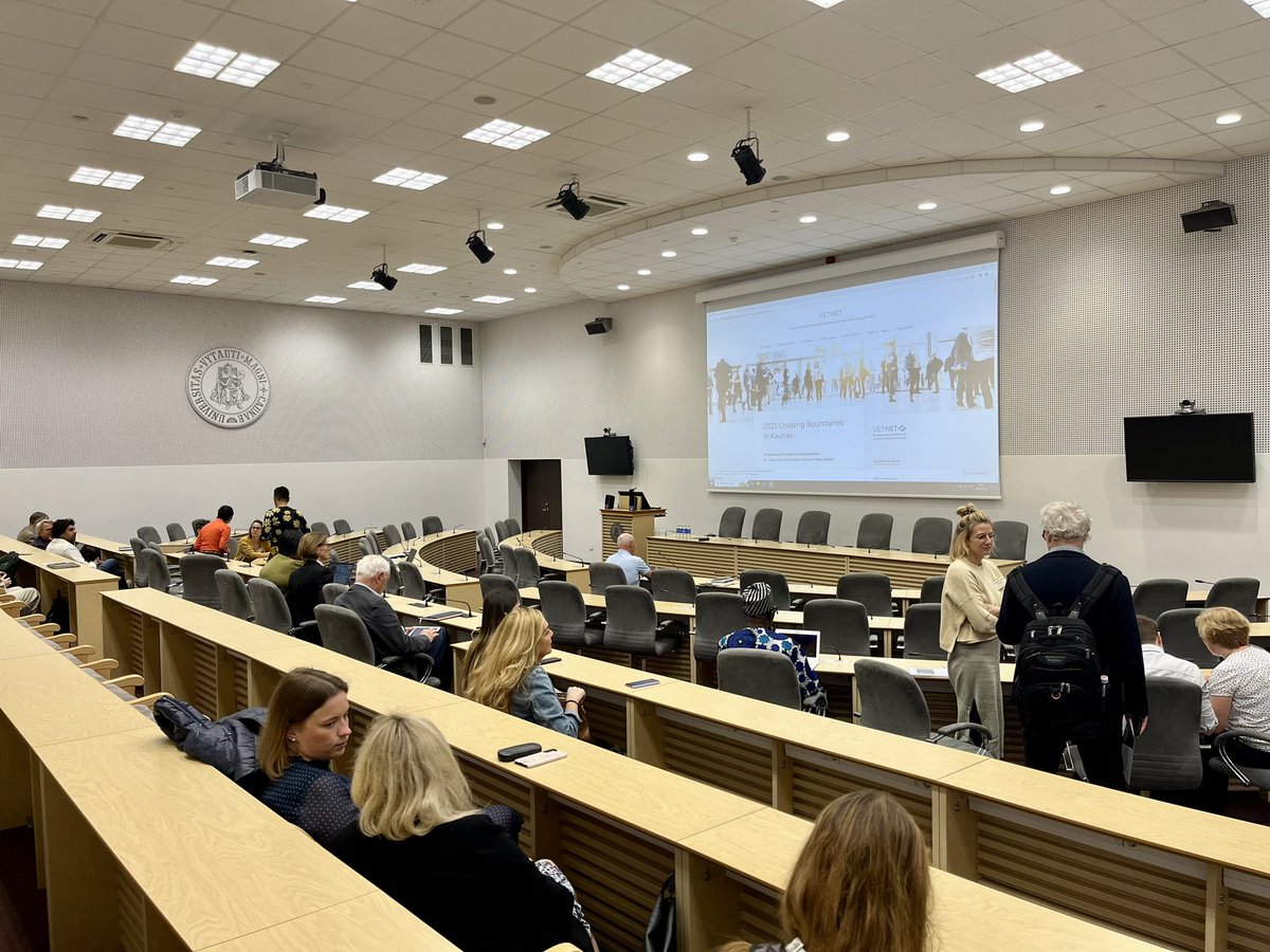 LaboratoriFP's tweet photo. Ready to start 2023 Crossing Boundaries in Kaunas 🤓 #VETNET
@J_VilasisPamos and Elena Quintana-Murci https://t.co/Q1CSrg5Ysd