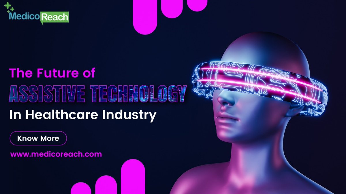 MedicoReach's tweet photo. π‘ The future of assistive technology in the healthcare industry is here, and it's filled with limitless possibilities!
π https://t.co/4xNgnS1L9b
#medicoreach #healthcaremarketing #emailmarketing #healthcaredatabase #healthcaredata #healthcaretechnology #healthcareanalytics https://t.co/cJhEHefiSu