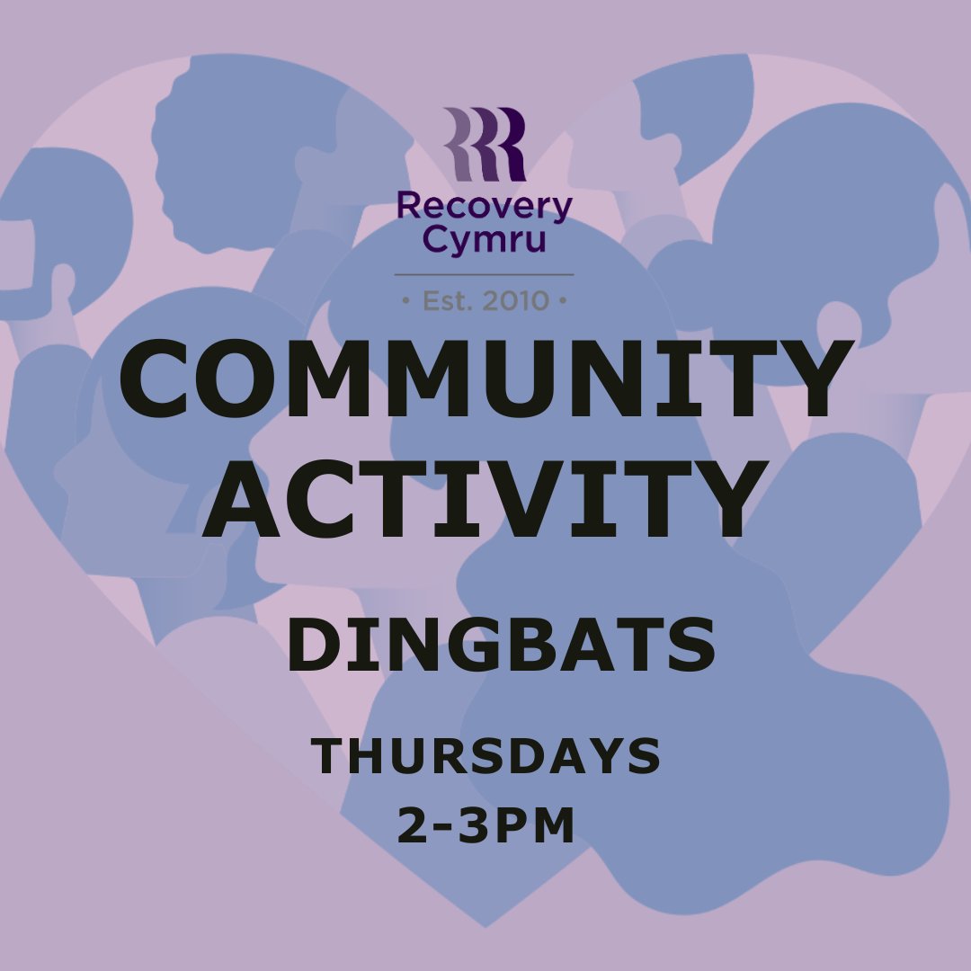 RecoveryCymru's tweet image. 🌟 Join us this Thursday for an exhilarating Community Activity at Recovery Cymru! 🎉 Get ready to play the electrifying game of Dingats and have a blast with our vibrant community. 🤩 Don&apos;t miss out on the fun! See you there! 🙌 #CommunityActivity #Dingats #RecoveryCymru