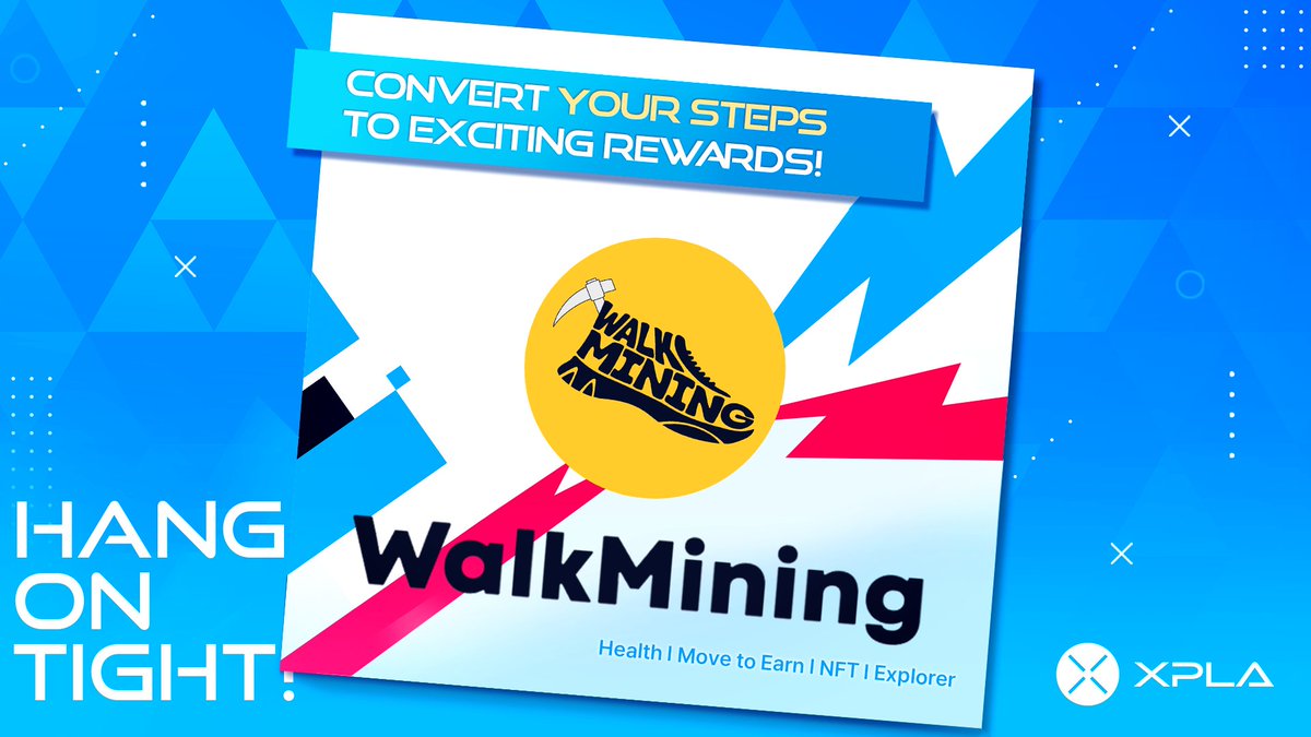 Official_CONX's tweet photo. 🏃‍♂️WalkMining Takes a Leap with XPLA!

The new M2E has landed on XPLA! Get ready to soar to new heights with @WalkMining's arrival in the XPLA universe!✨ Seamlessly blend your fitness journey on XPLA! (🧵👇) https://t.co/1R6O2s2Lg9