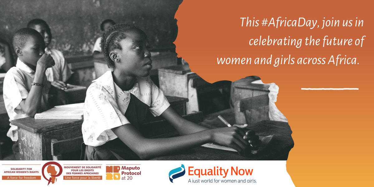 📣This #AfricaDay, join us in celebrating 20 years of the #MaputoProtocol, a groundbreaking women’s rights treaty. Celebrate with us! 🌟🌍 Learn more: soawr.org/maputo-at-20/m… #MP20 #AfricaDay2023