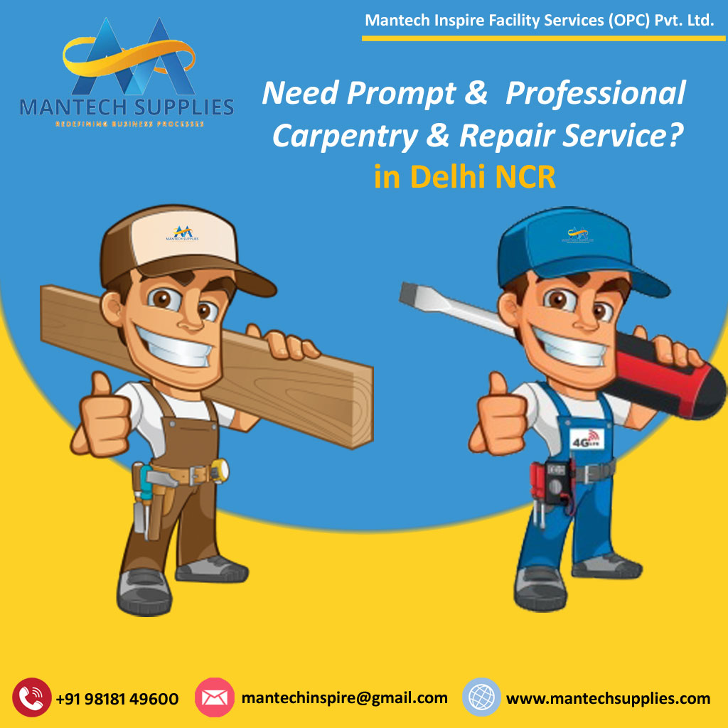 mantechinspires's tweet image. Need Prompt &amp;amp; Professional Carpentry &amp;amp; Repair Service? Our experts will tackle any problem with precision. Connect with us now for top-notch repairs. 📞 +91 98181 49600 ✉️ mantechinspire@gmail.com  🌐 mantechsupplies.com #RepairingService #FixItAll #SkilledTechnicians