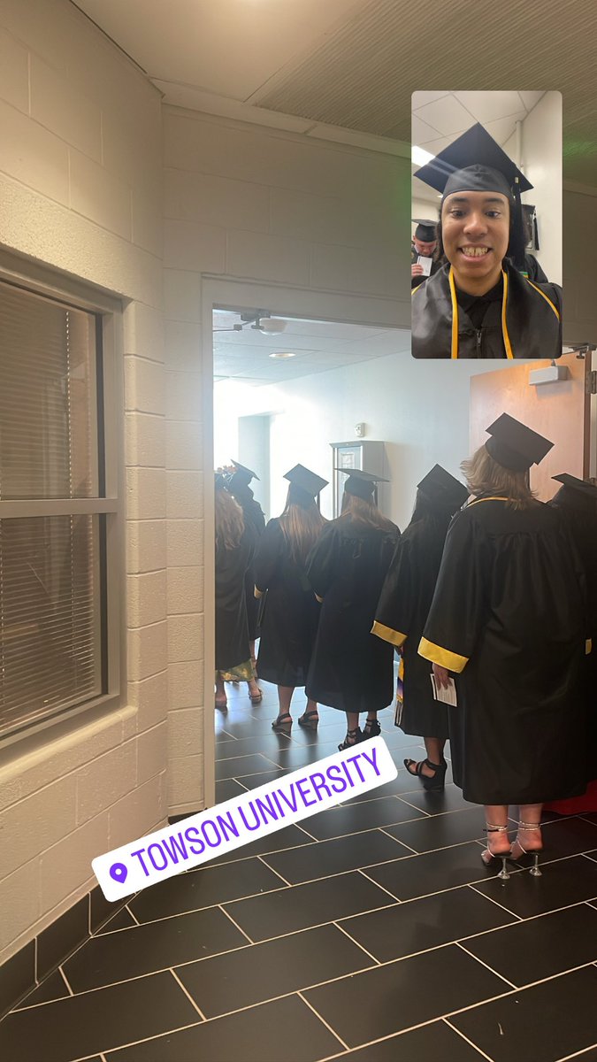 AmbroseDaye's tweet photo. Graduated from Towson University today @TowsonU #TUproud #graduate2023 #graduation #TowsonUniversity https://t.co/gV4k5Z9qFh