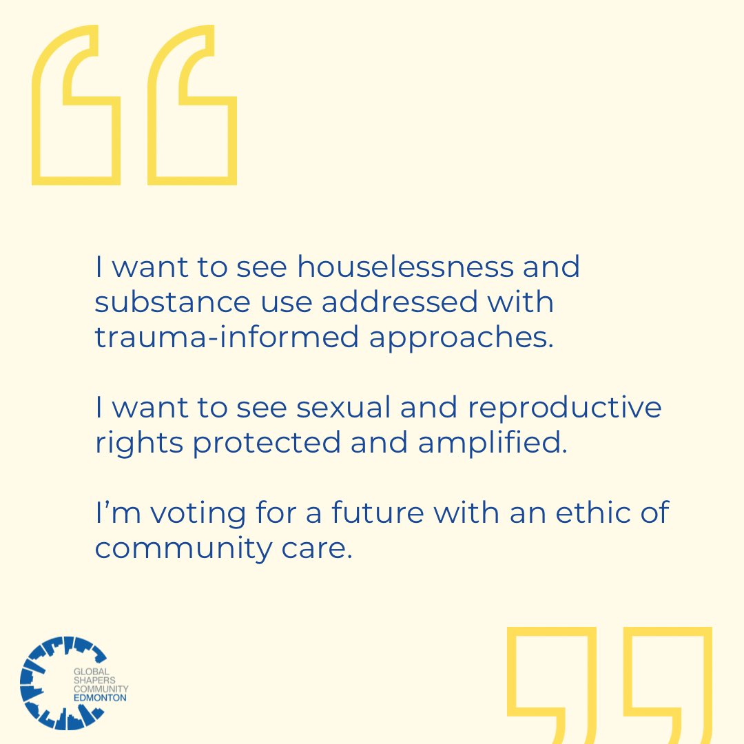 YEGShapers's tweet photo. This individual is #voting for healthcare and pharmacare. What are you voting for? 

#MyVoiceCountsAB #abpoli #ableg #abvote #election #abelection #alberta #yoothtothebooth https://t.co/TSZxWpODtH