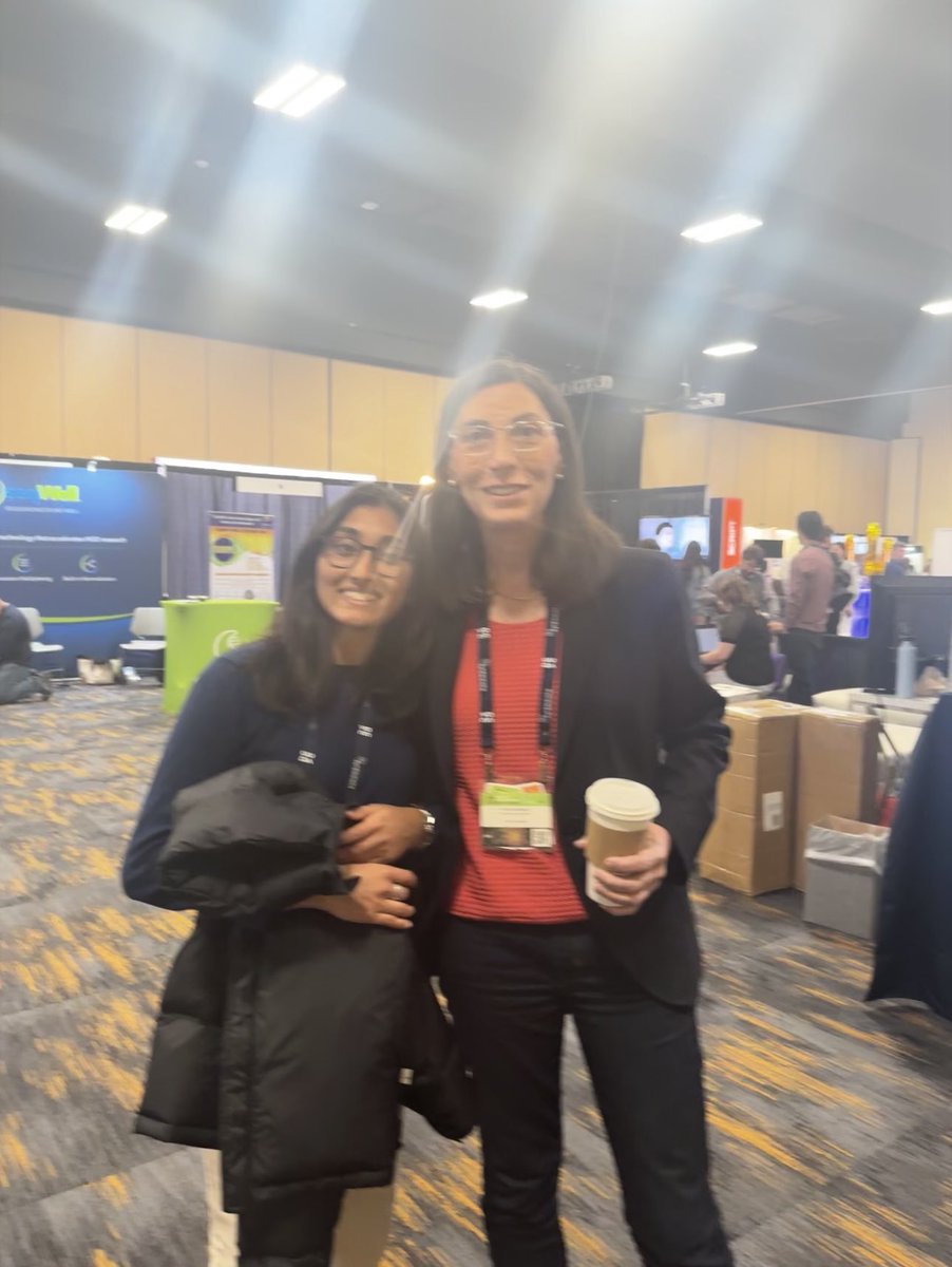 _aliaabbas's tweet image. met a legend @EmilyLeproust #SynBioBeta2023