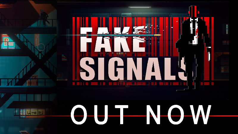 Experience the thrill of <a href="/FAKE_SIGNALS/">FAKE SIGNALS</a>, where quick infiltration, intense slashing action, mesmerizing physics effects, and smooth movement await.
Don't miss out on this incredible offer of a 20% discount.
#gaming #games #indiegame #indiegames