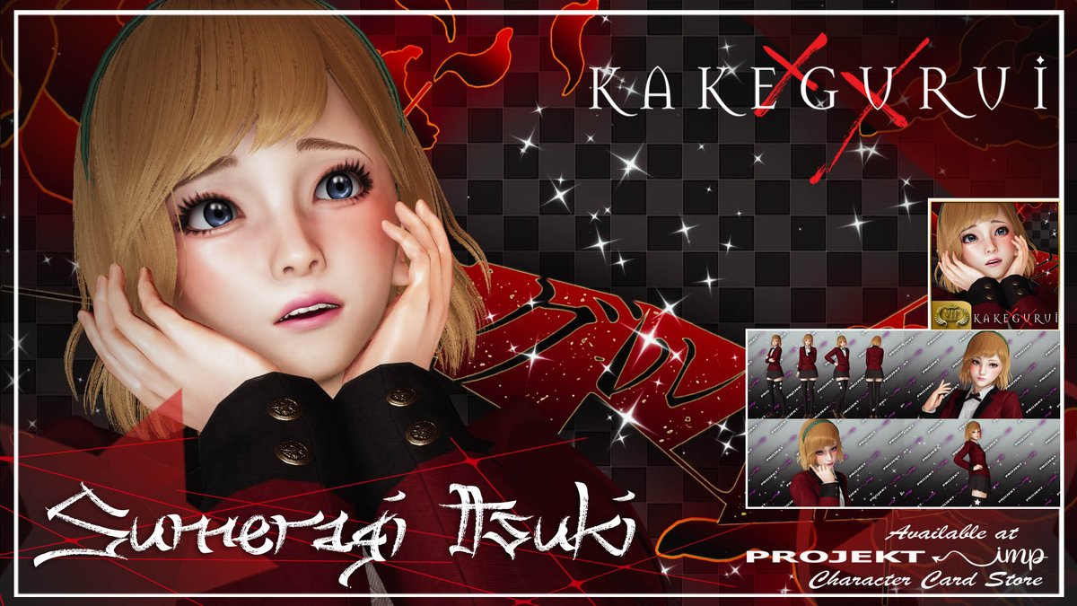 Projekt_IMP's tweet photo. [HS2/AI] Kakegurui ~ Sumeragi Itsuki

---------- Card &amp; Mod Pack ----------
► Download : https://t.co/sAfc2X6Ppt 
► Store : https://t.co/XSRm788NUR 

#HoneySelect2 #AI少女 #fanart #artwork #anime #Netflix #otaku #tvshow #kakegurui #SumeragiItsuki #ItsukiSumeragi https://t.co/tfK6gQwqPZ