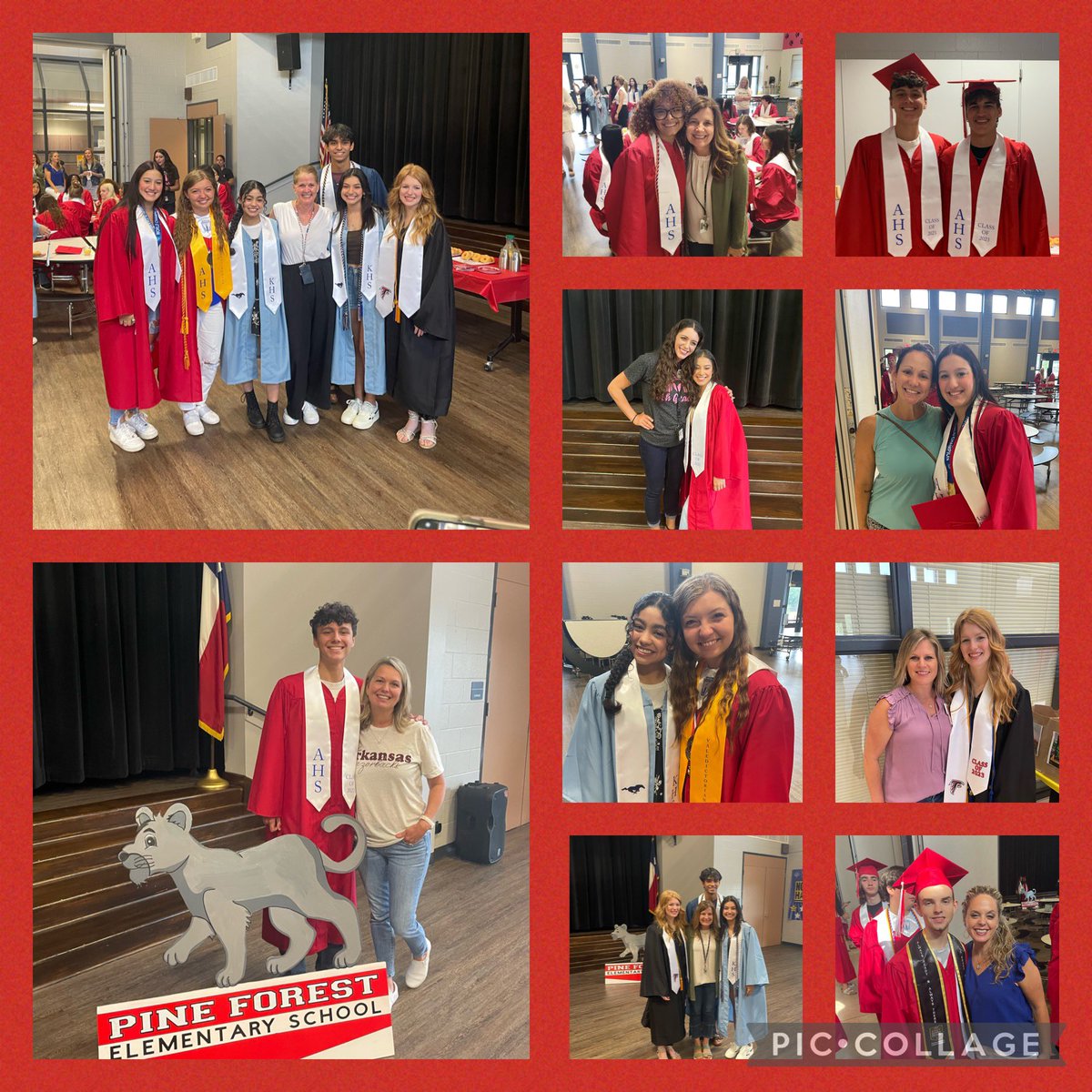 HumbleISD_PFE's tweet photo. Donuts and Diplomas! Congrats to the Class of 2023! #seniorstroll #portraitofagraduate #onceapantheralwaysapanther https://t.co/S3z1TAfufQ