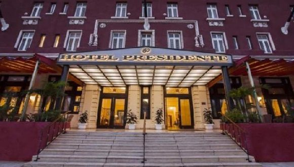 The Hotel Presidente, which belongs to the Cuban Gran Caribe group and is managed by the Roc Hotels chain, is turning 95 years old. 
<a href="/RocHotelsCuba/">Roc Hotels Cuba</a>