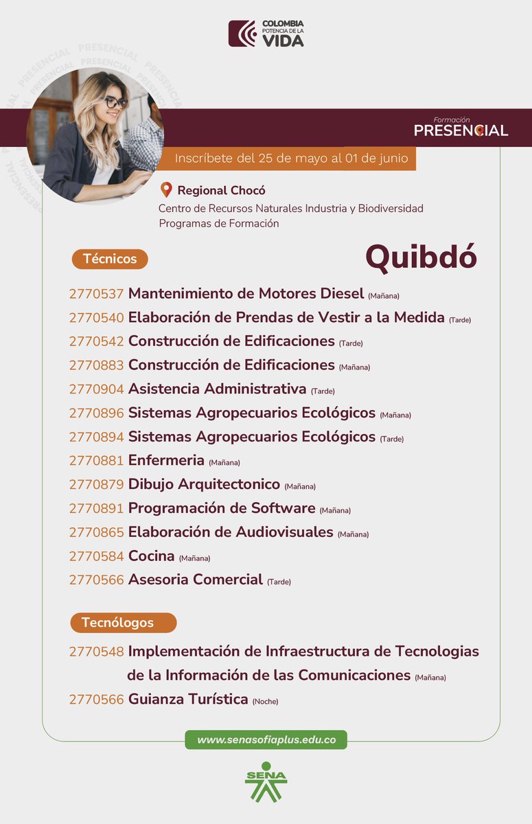 SENAenChoco's tweet photo. La Tercera Oferta de Formación Presencial y a Distancia llega 🤩 con cerca de 5️⃣0️⃣.0️⃣0️⃣0️⃣cupos a nivel nacional. 

¡No te quedes sin el tuyo! 🫵
Haz clic aquí: https://t.co/4WByeT8Nr2

#EstudiaEnElSENA" https://t.co/j04XdqpduP
