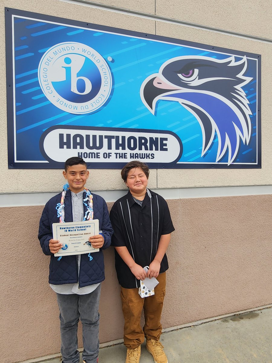 Hawthorne Elementary IB World School tweet media