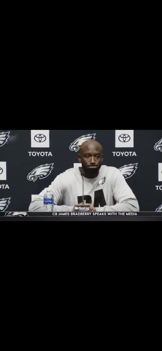 5-24-22- New eagles CB James Bradberry is in the fold - excited to play opposite “slay”. Loves the D line , one of the things that attracted him to Philadelphia. Ready to get to work https://t.co/K414uZkodY